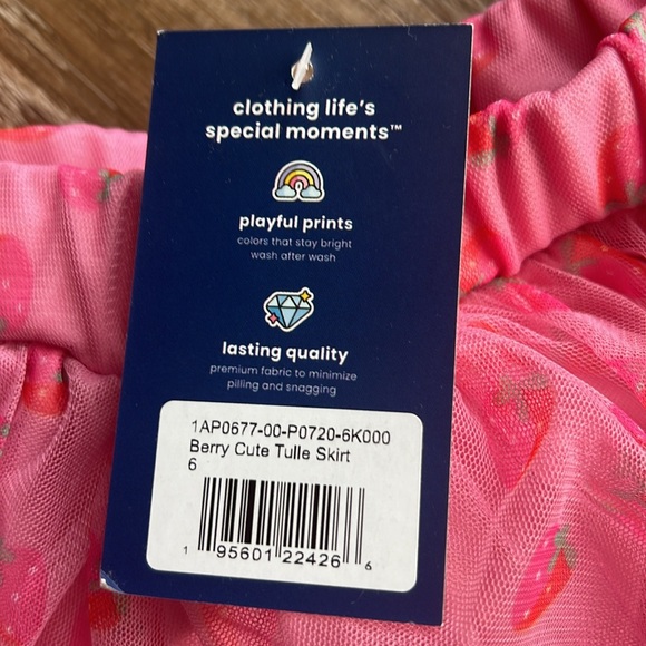 Ruffle Butts NWT Berry Cute Tulle Skirt size 6 - Picture 5 of 5